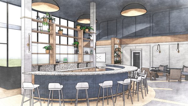 rendering at Sorella Apartments