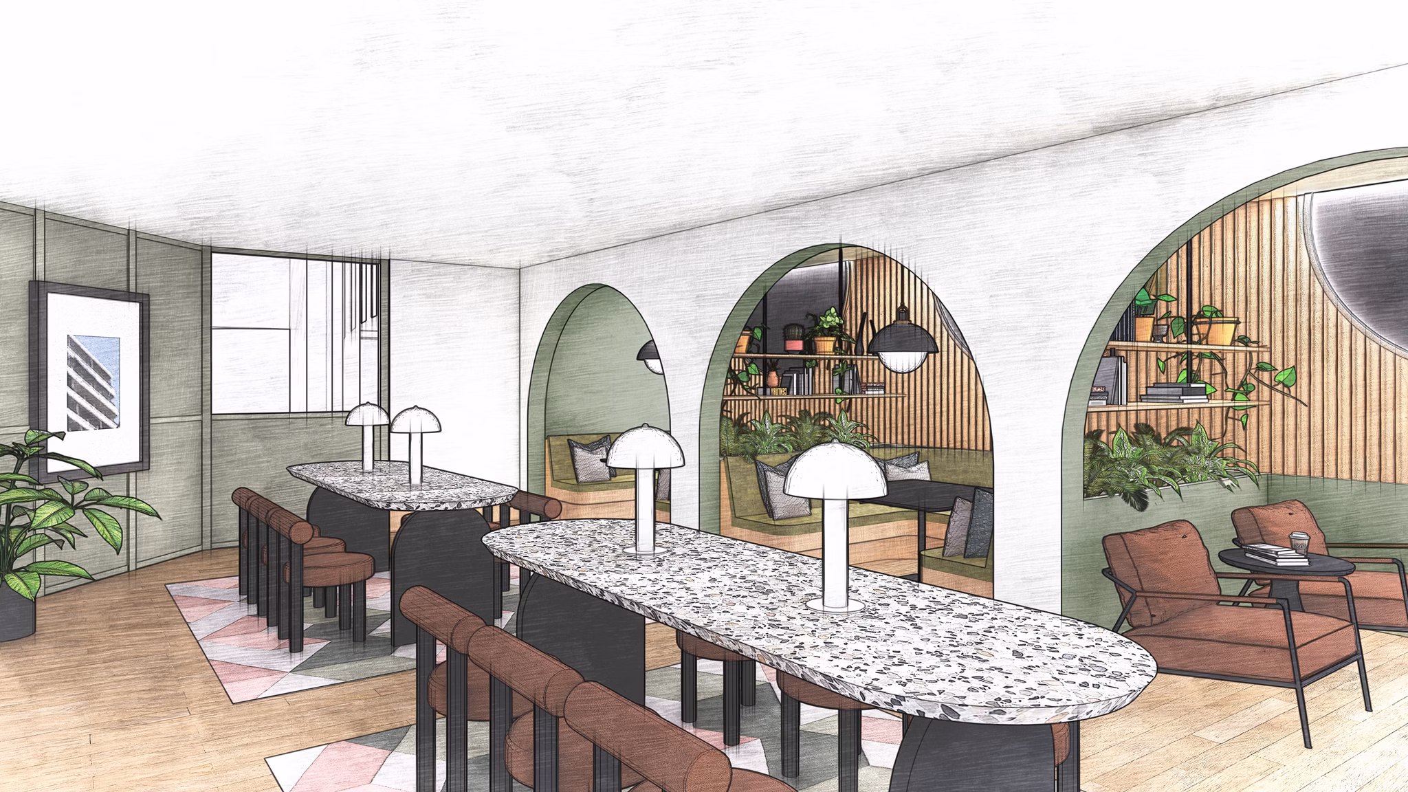 rendering at Sorella Apartments