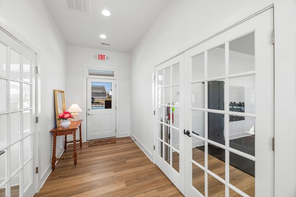 fitness center at Highline at Knoxville Apartments