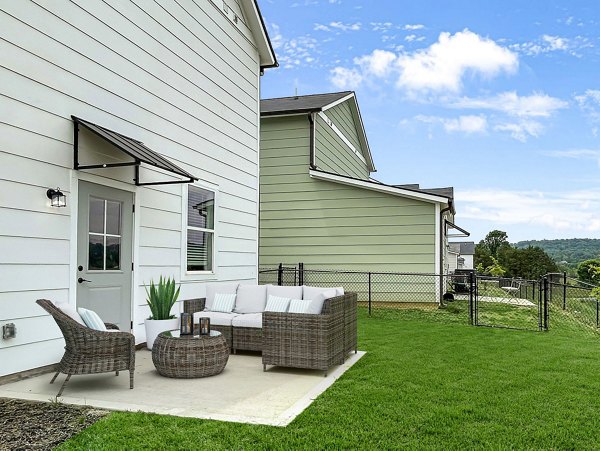 patio at Highline at Knoxville Apartments