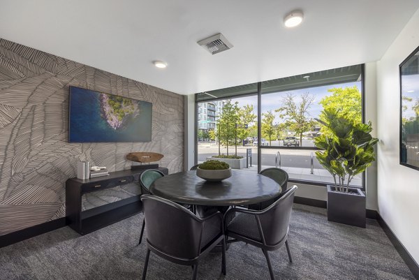 dining room at Prose Southcenter Apartments