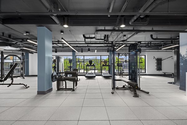 fitness center at Prose Southcenter Apartments