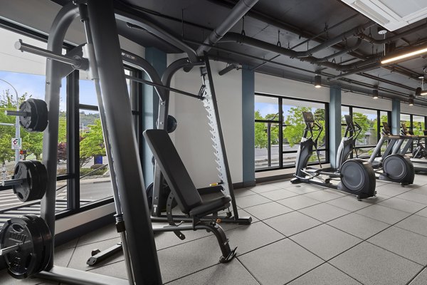 fitness center at Prose Southcenter Apartments