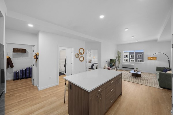 kitchen at Prose Southcenter Apartments