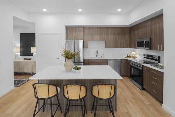kitchen at Prose Southcenter Apartments