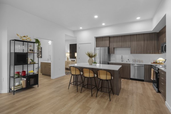 kitchen at Prose Southcenter Apartments