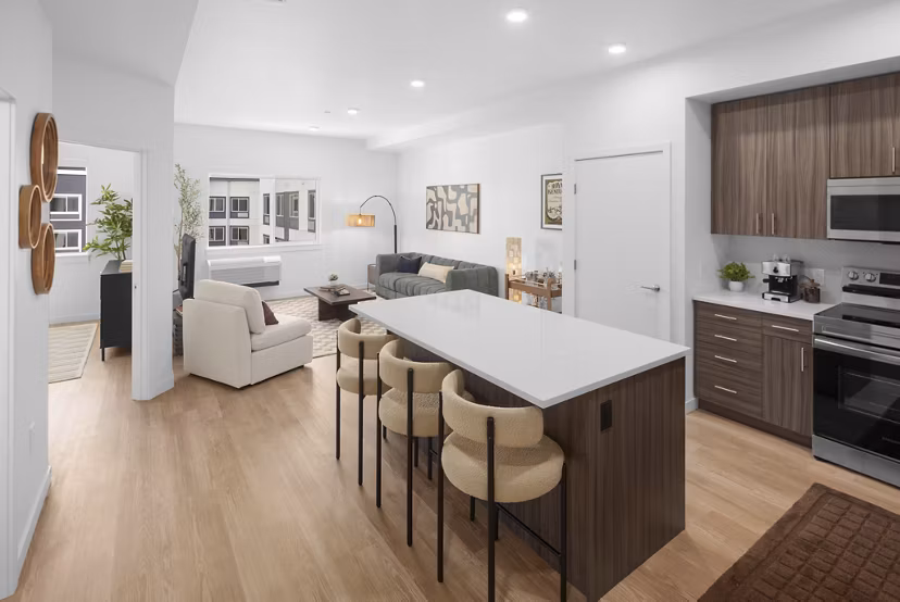 kitchen at Prose Southcenter Apartments