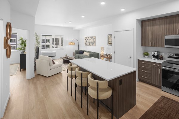 kitchen at Prose Southcenter Apartments