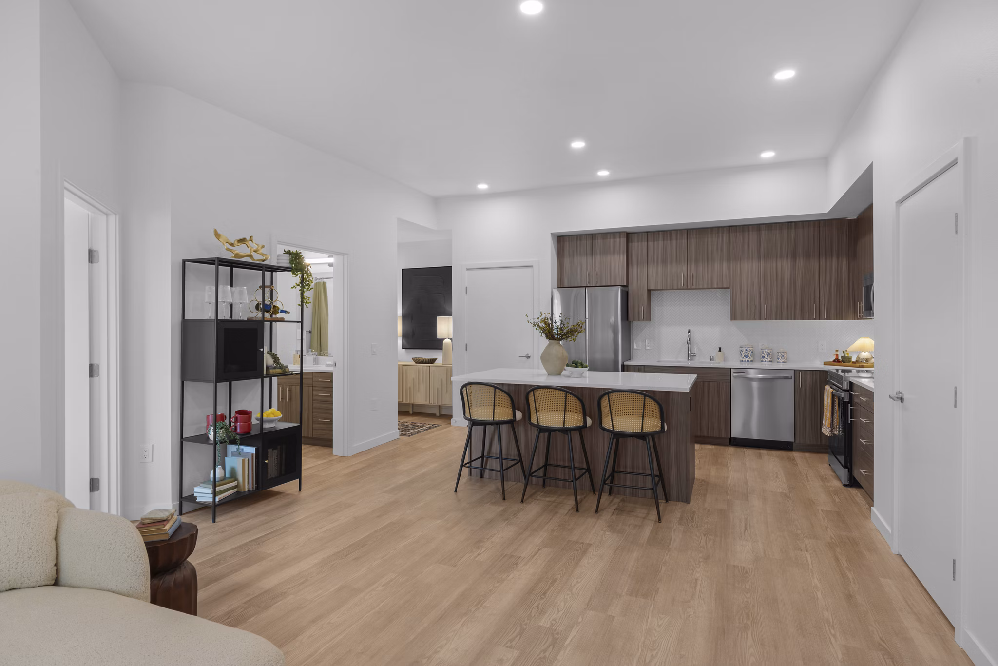 kitchen at Prose Southcenter Apartments