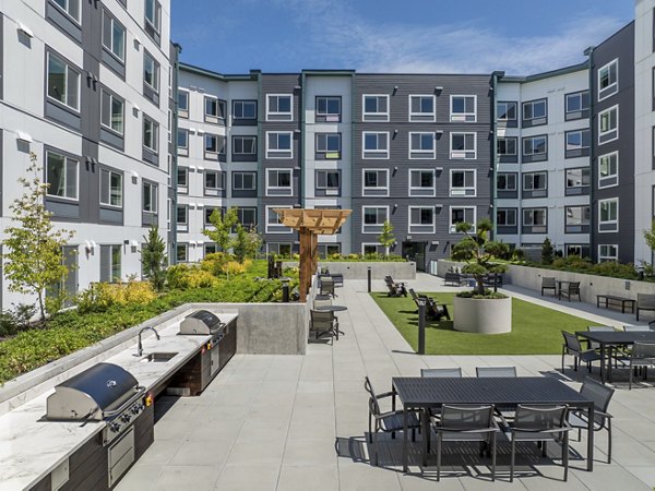 grill area at Prose Southcenter Apartments