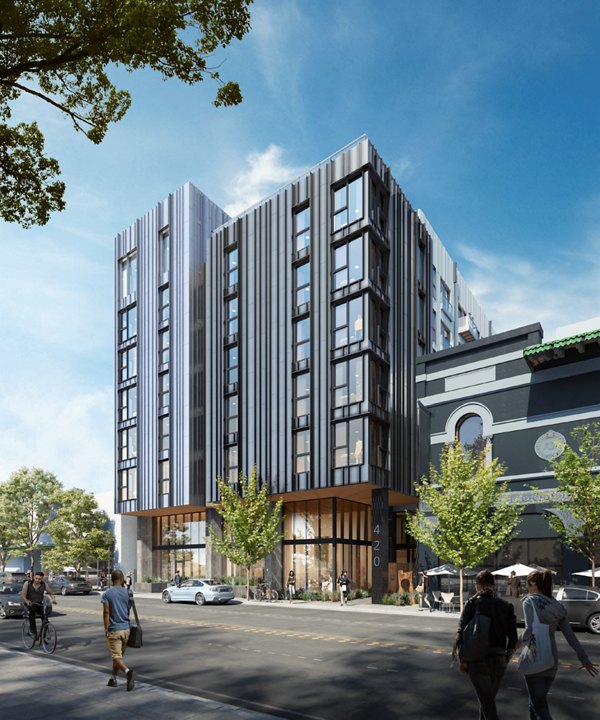 rendering at Felix Apartments