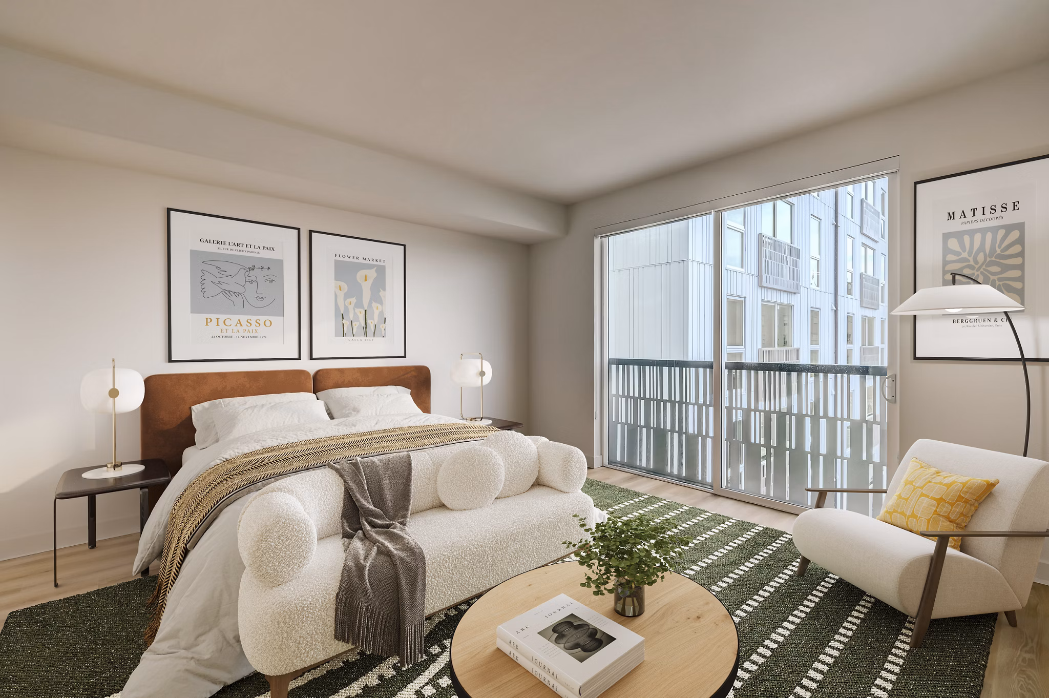 rendering at Felix Apartments