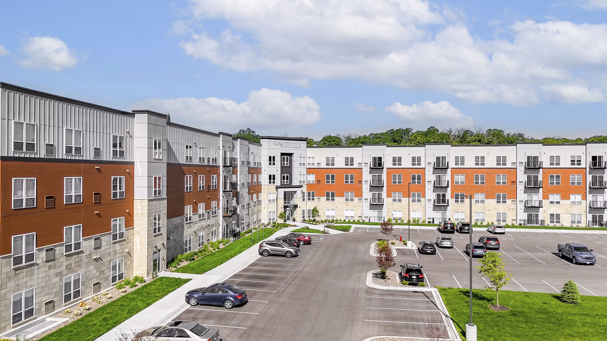 building/exterior at The Aurilla Apartments