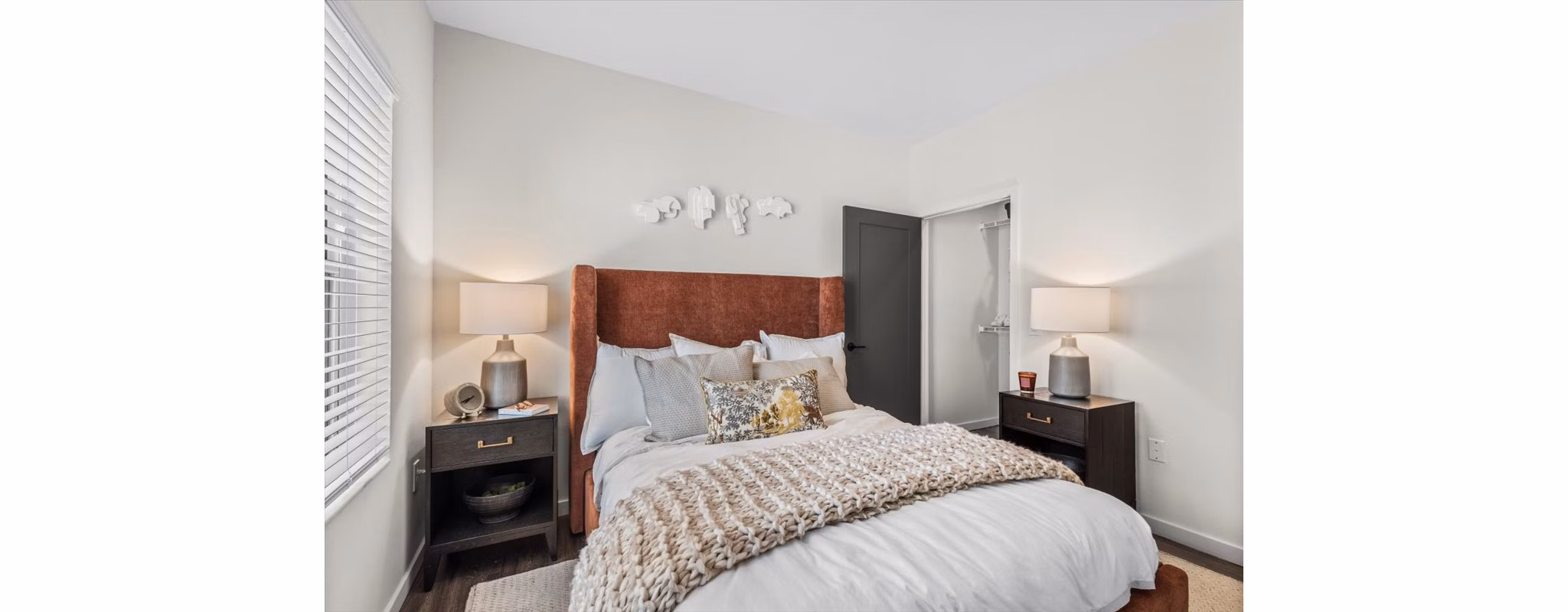 bedroom at Azalea Luxury Apartments