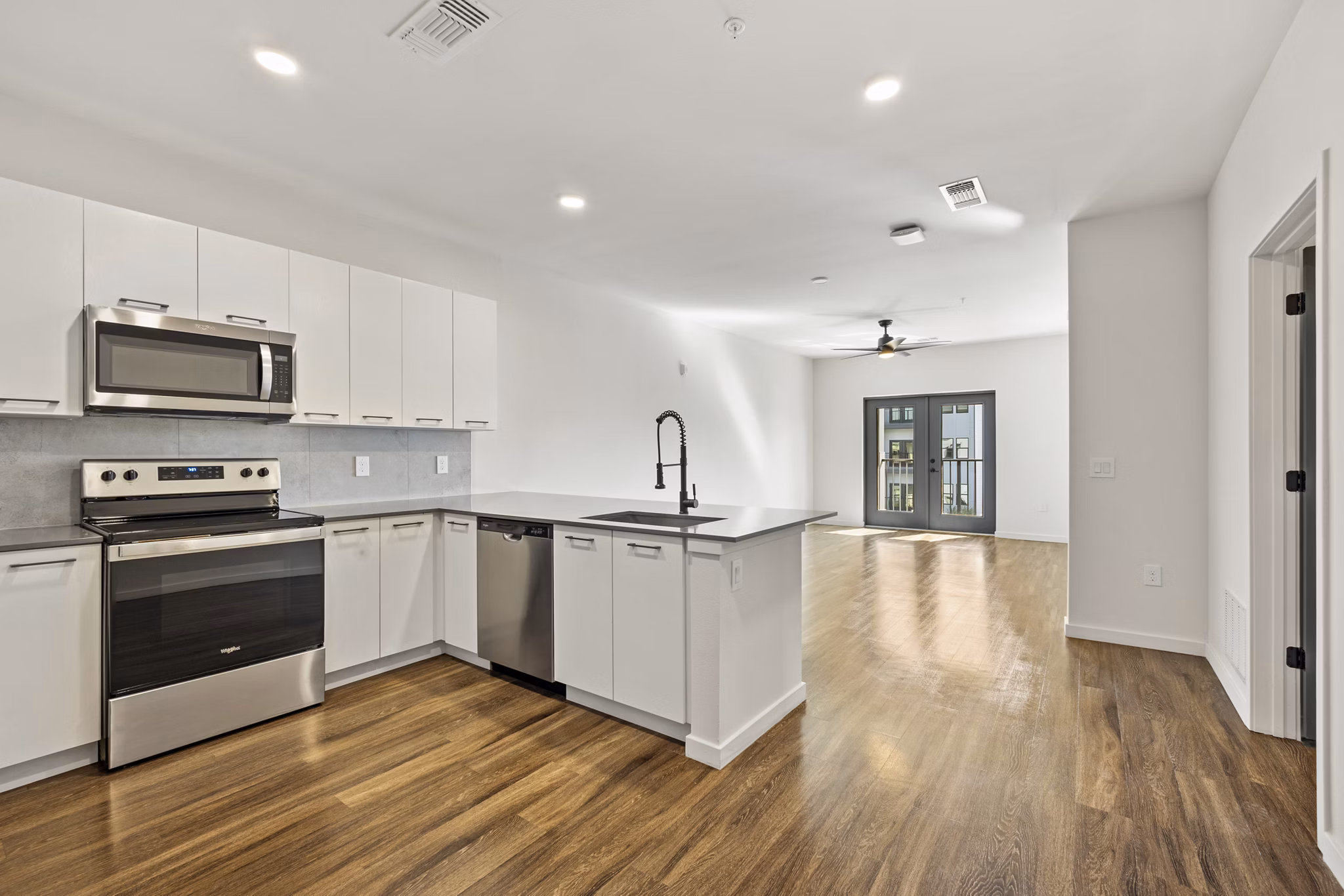 kitchen at Azalea Luxury Apartments