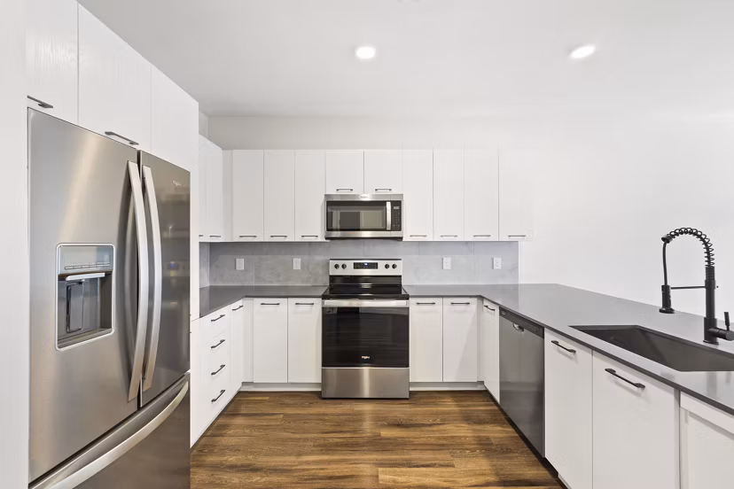 kitchen at Azalea Luxury Apartments