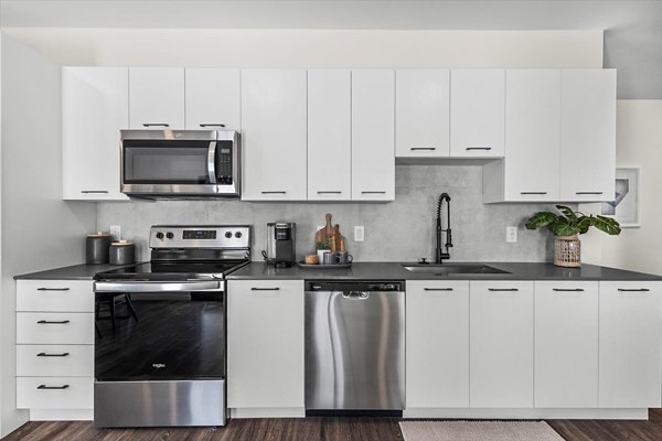 kitchen at Azalea Luxury Apartments