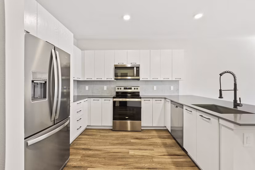 kitchen at Azalea Luxury Apartments