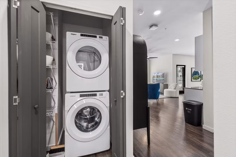 laundry room at Azalea Luxury Apartments