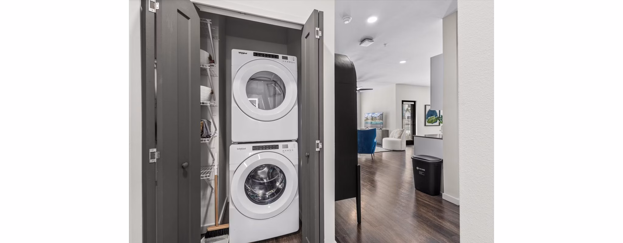 laundry room at Azalea Luxury Apartments