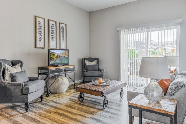 living room at Mirada Apartments