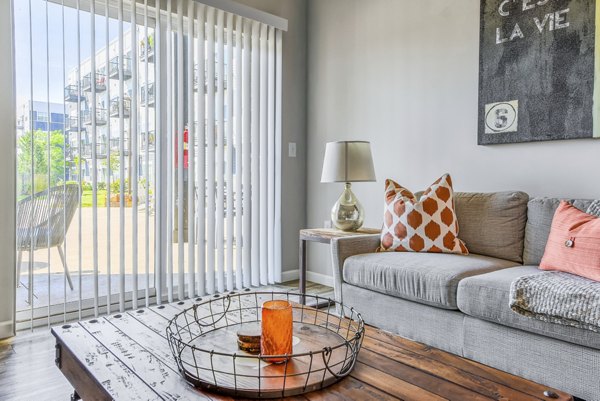 living room at Mirada Apartments