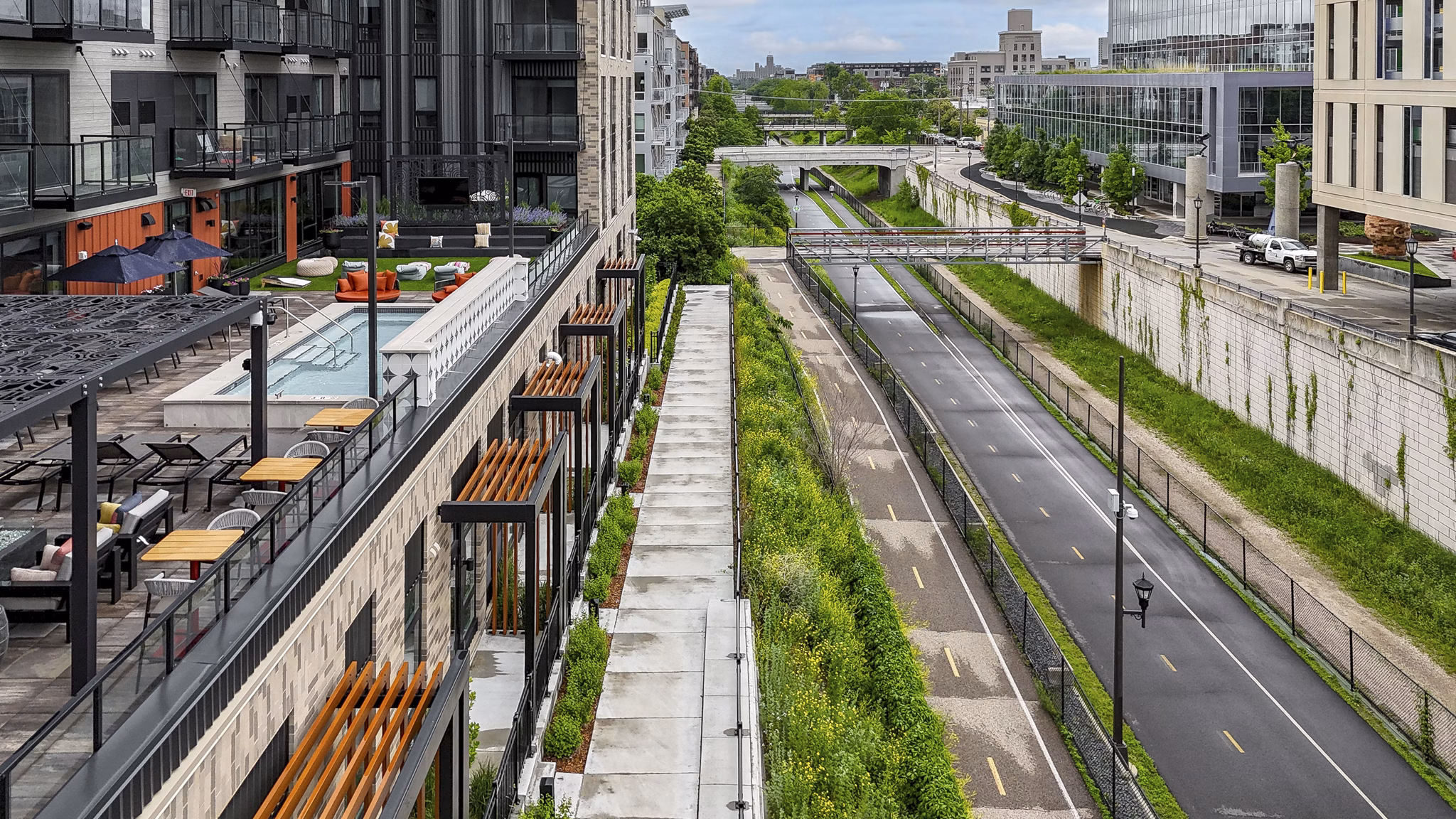 building/exterior at The Bohen Apartments