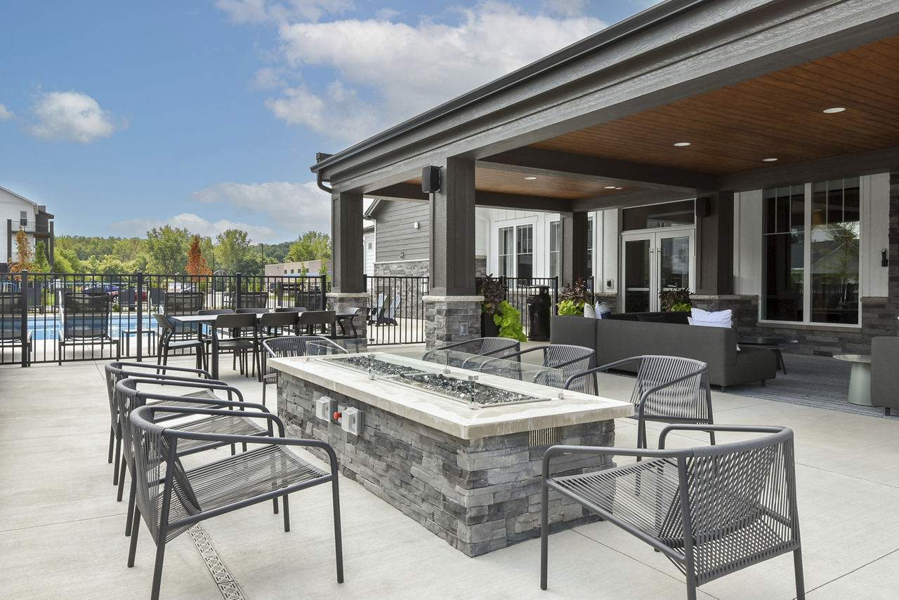 Grill area at The Commons At Rivertown (2 of 4)