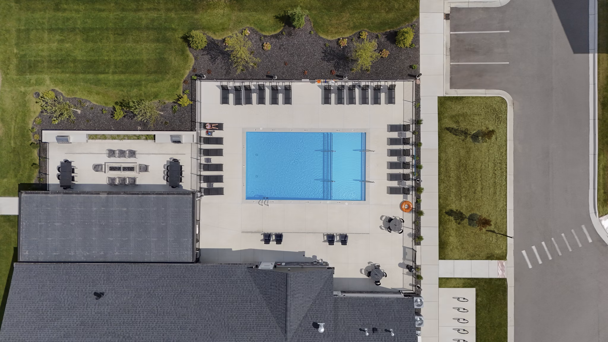 pool at The Commons at Rivertown