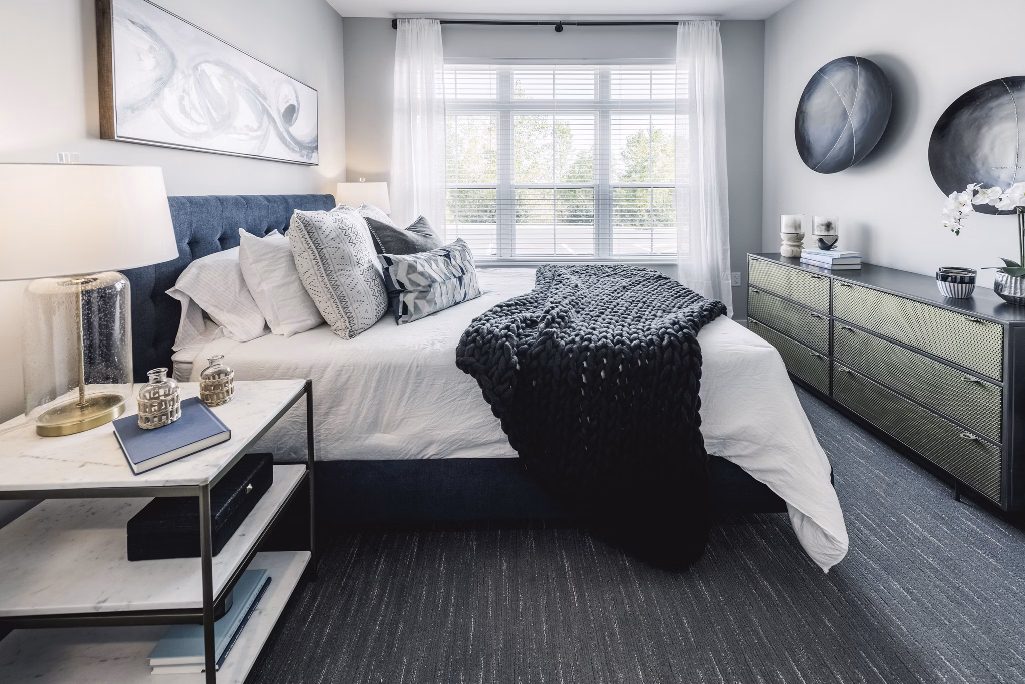 bedroom at Velo Village Apartments