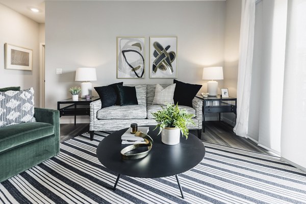 living room at Velo Village Apartments