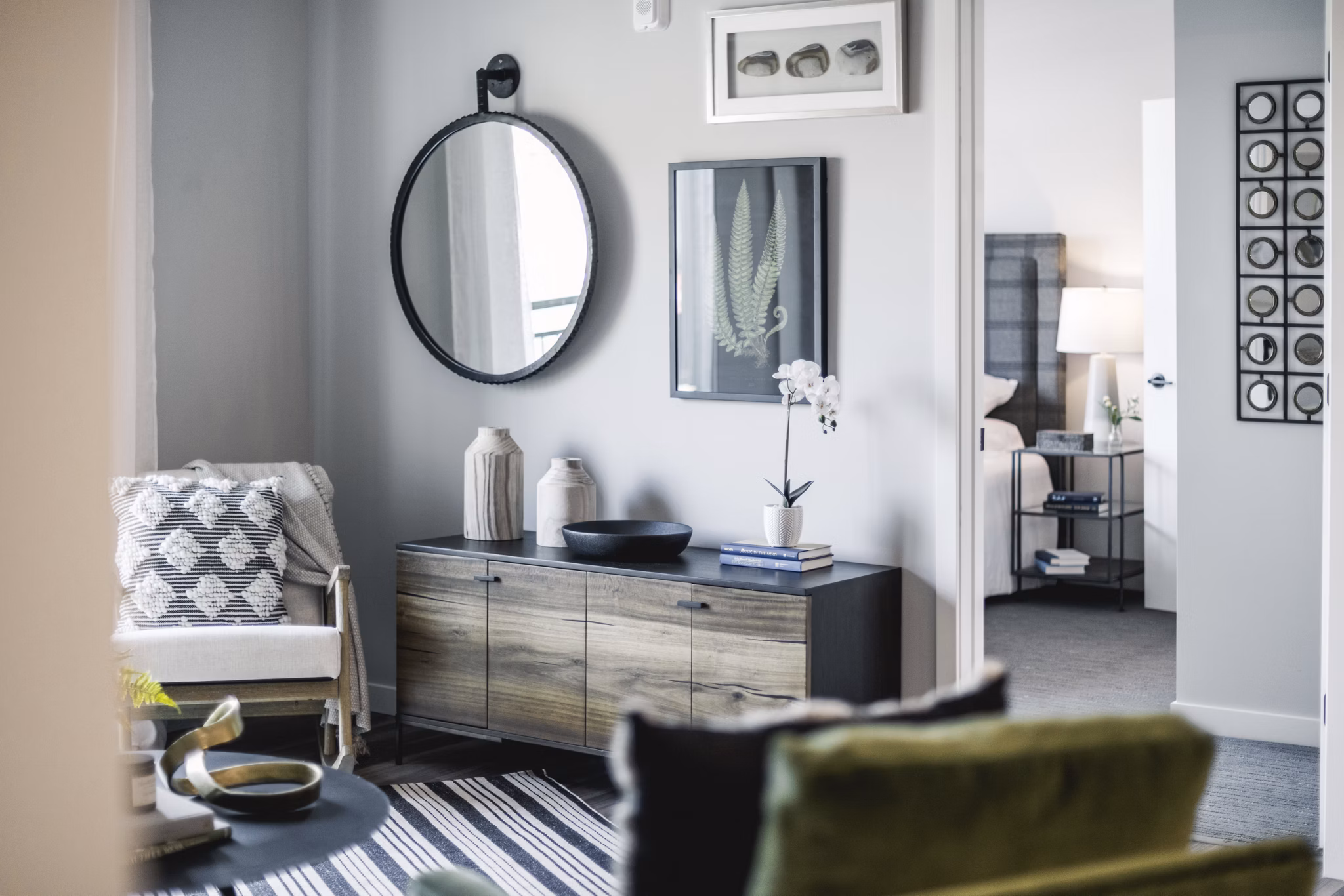 living room at Velo Village Apartments