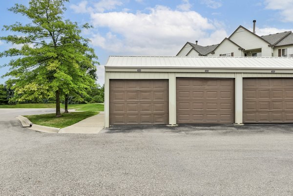 garage/covered parking at The Villas at Main Street Apartments