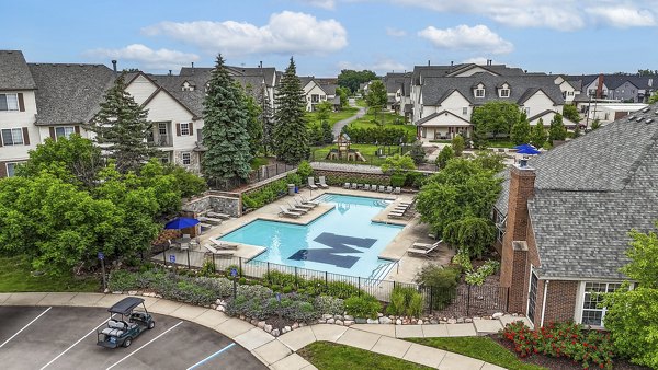 pool at The Villas at Main Street Apartments