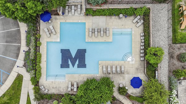 pool at The Villas at Main Street Apartments