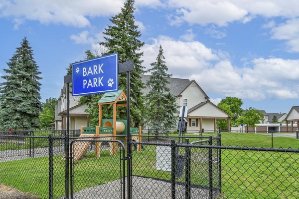 dog park at The Villas at Main Street Apartments