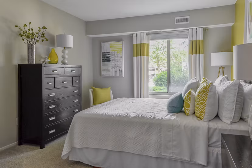 bedroom at Villas at Northstar Apartments