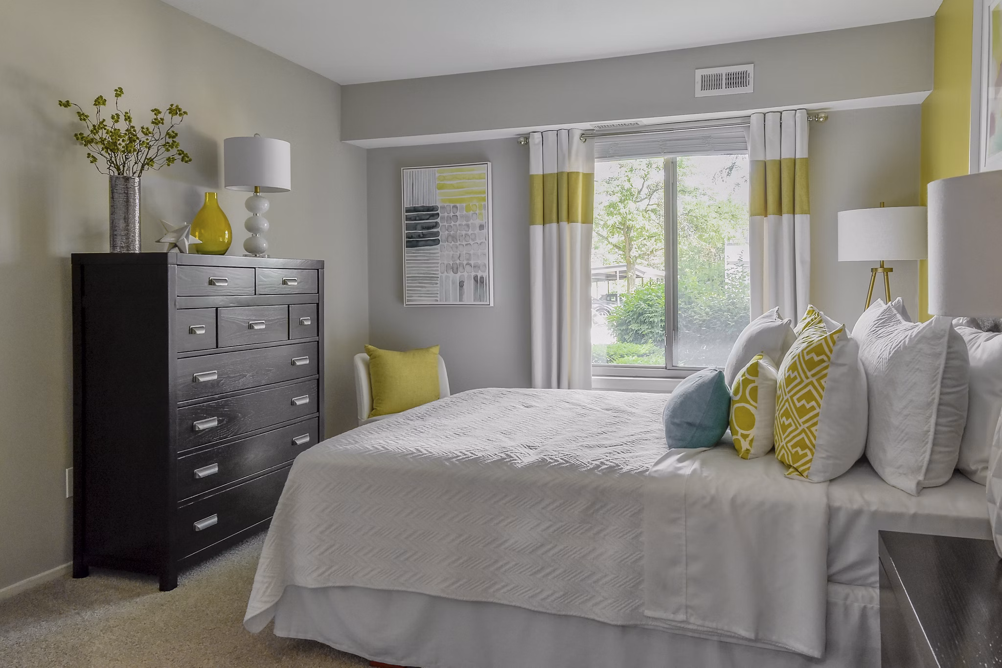 bedroom at Villas at Northstar Apartments