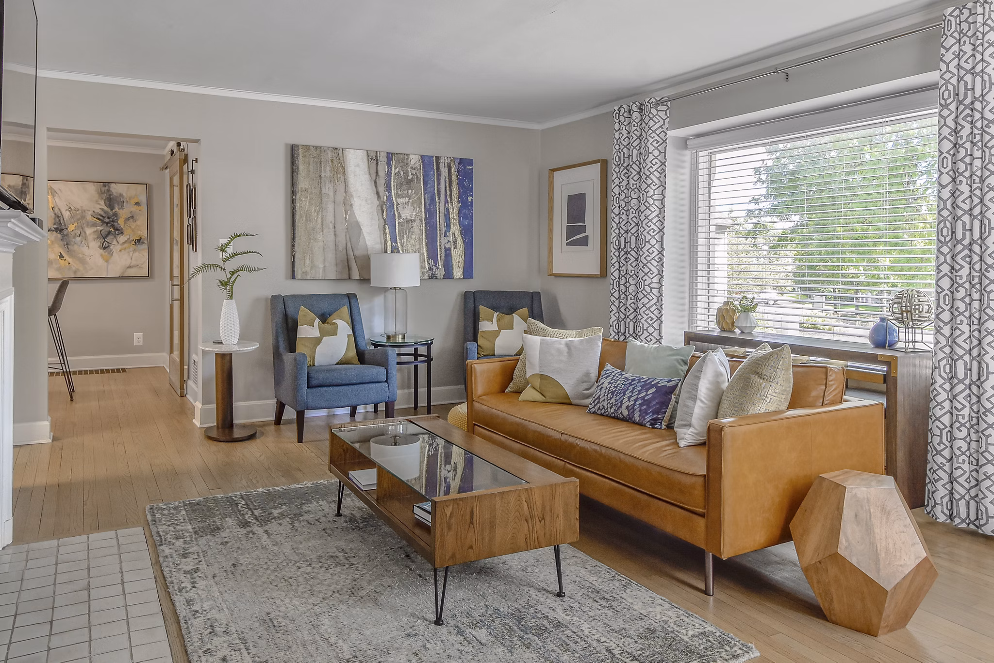 living room at Villas at Northstar Apartment
