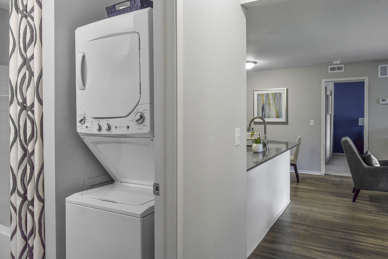 Laundry room at Villas At Northstar