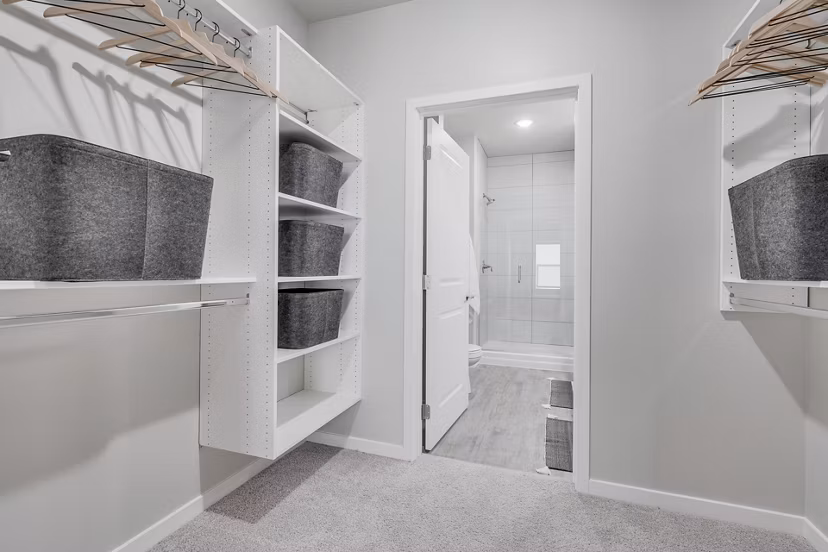 bedroom closet at The Westlyn Apartments
