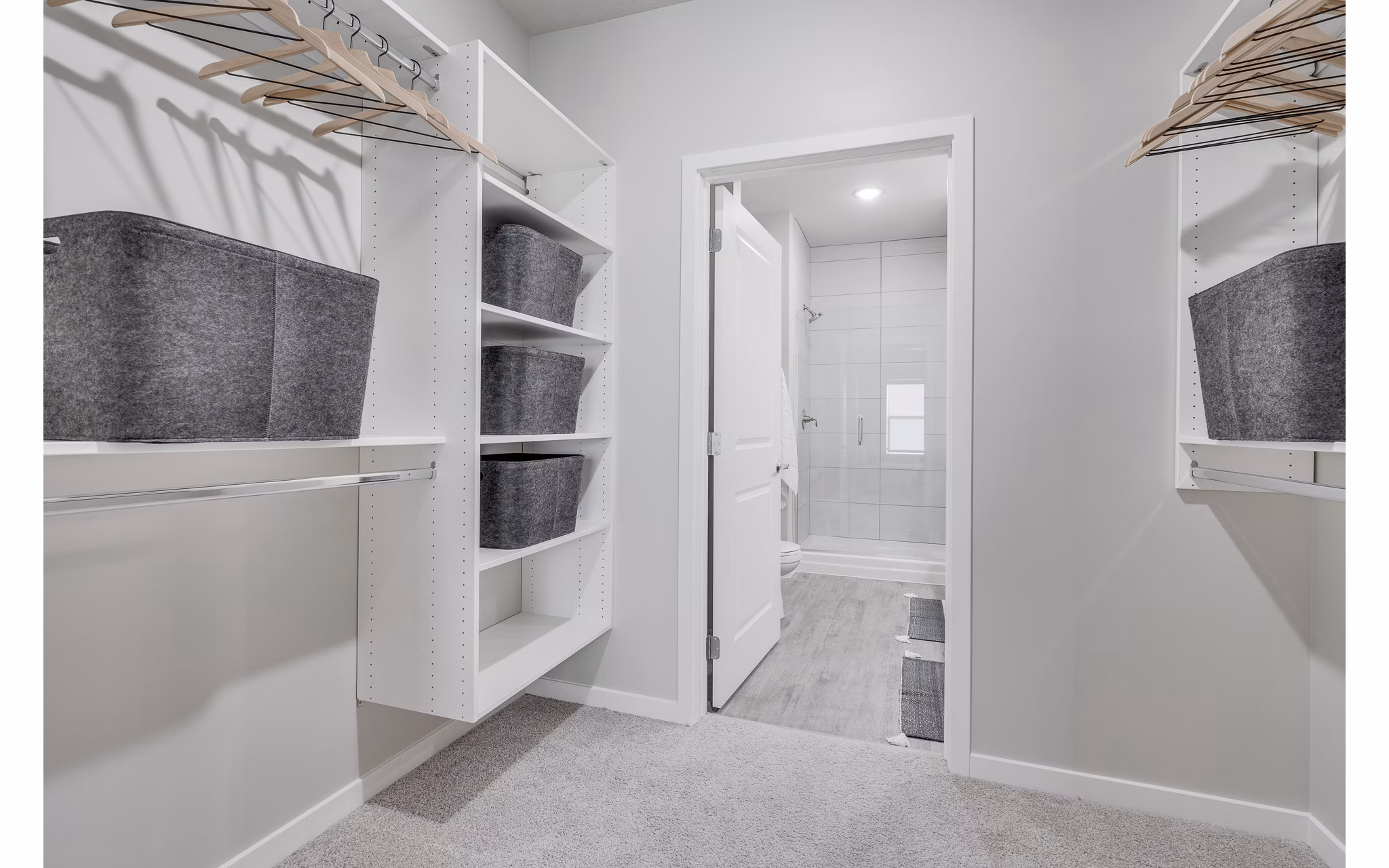 bedroom closet at The Westlyn Apartments