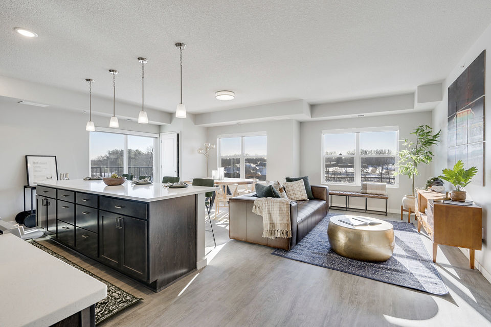 living room at The Westlyn Apartments