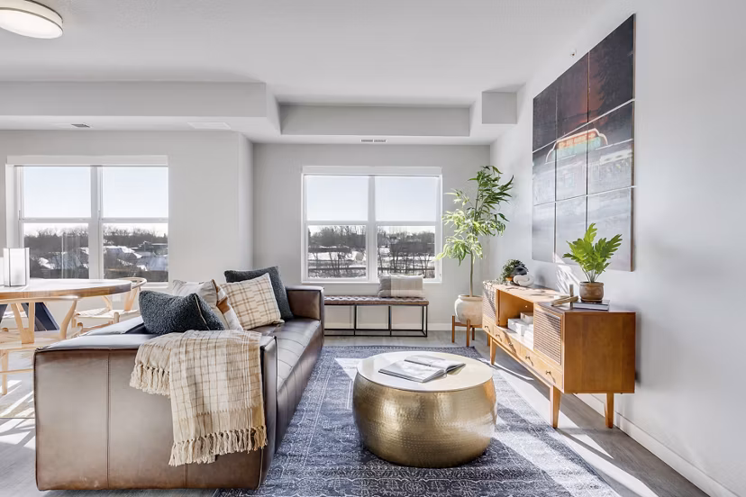 living room at The Westlyn Apartments