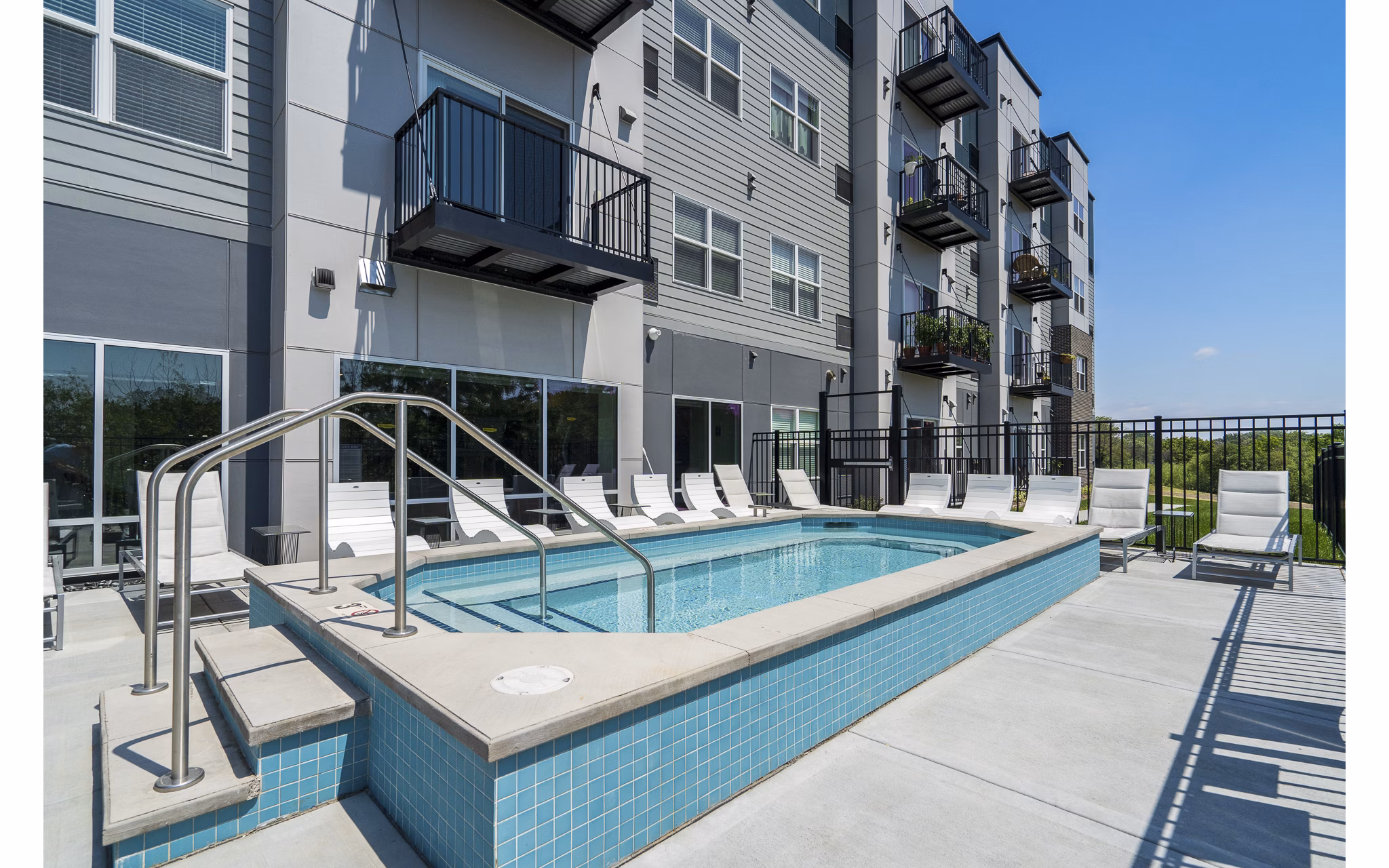 pool at The Westlyn Apartments
