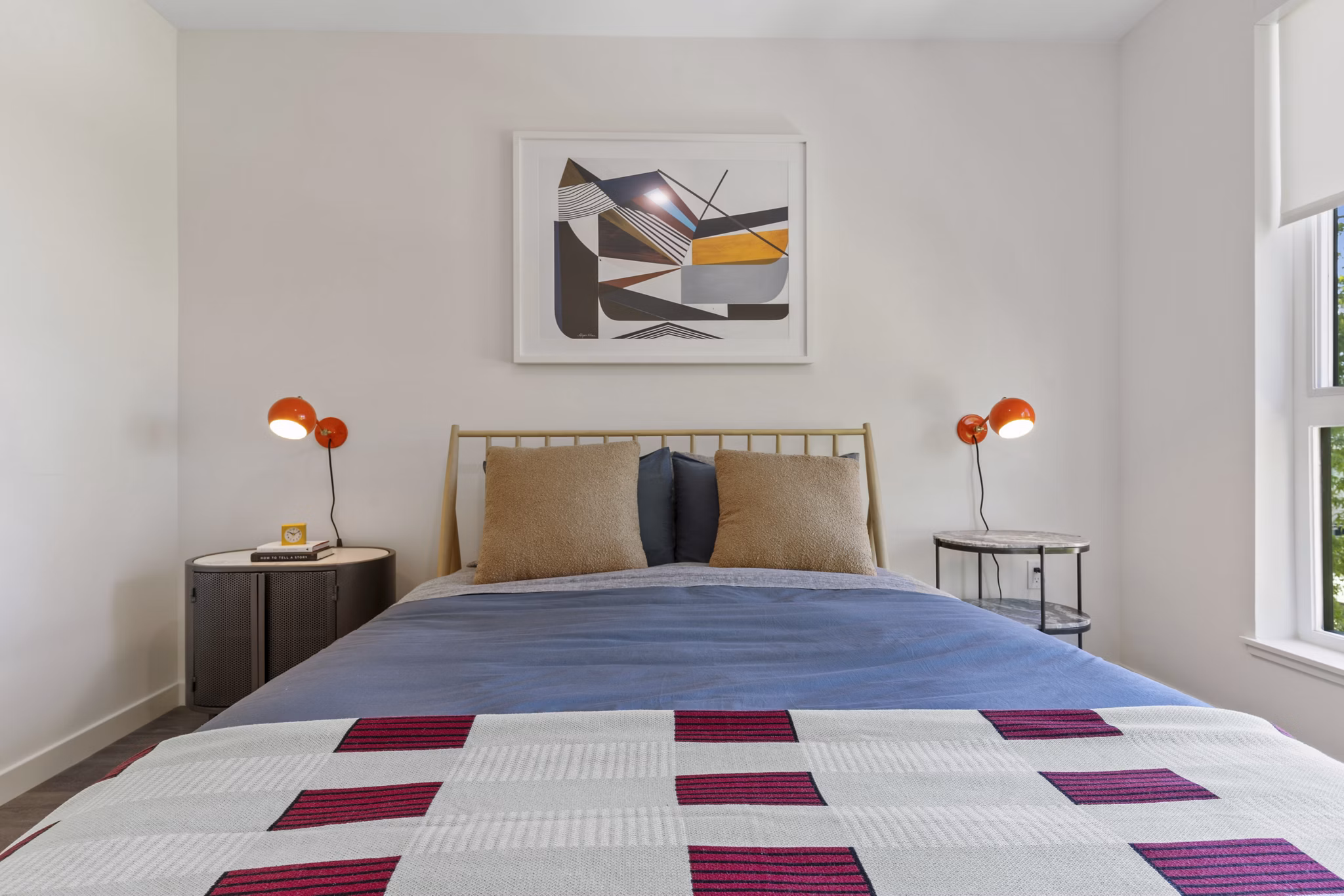 bedroom at Launch Apartments