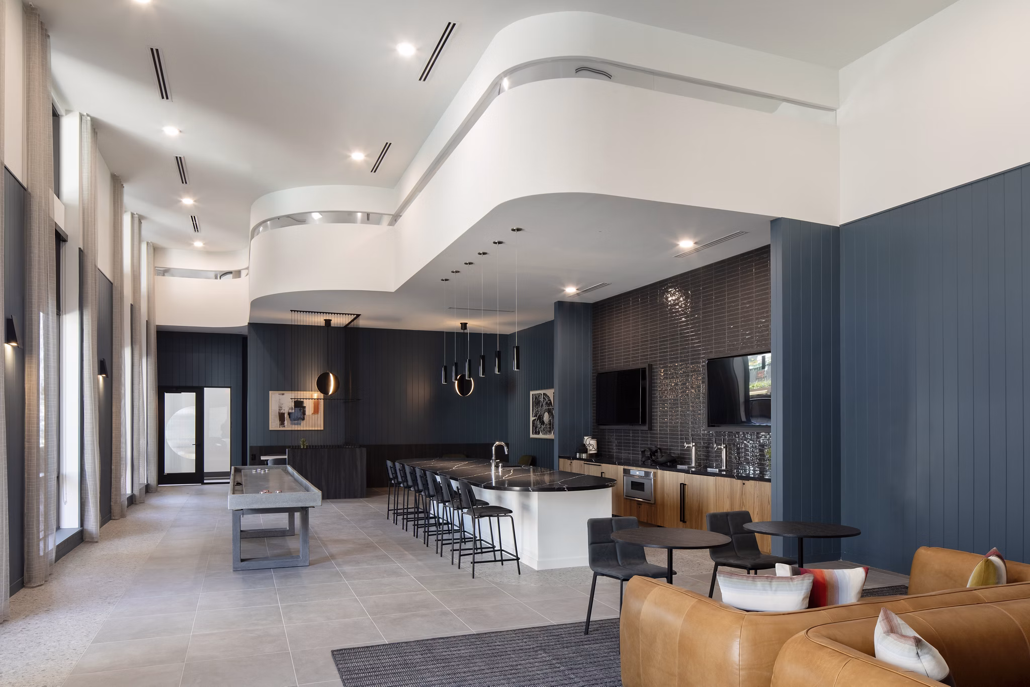 clubhouse at Launch Apartments