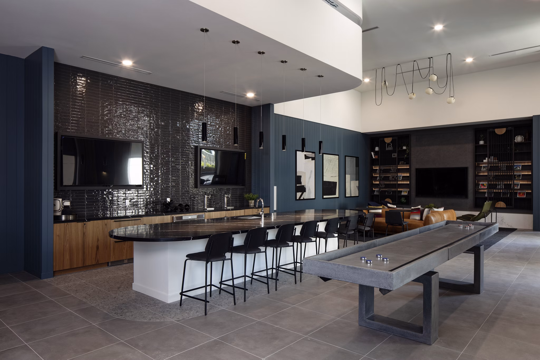 clubhouse at Launch Apartments