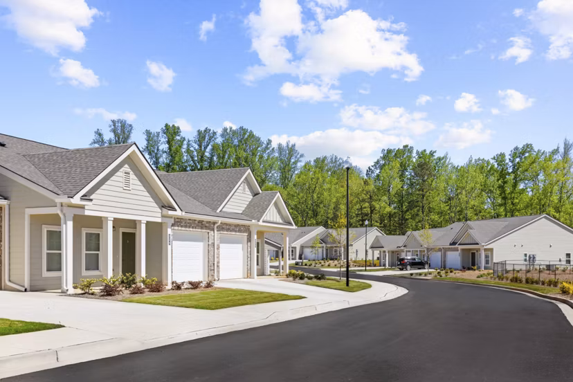 building at Hardy Springs Apartments