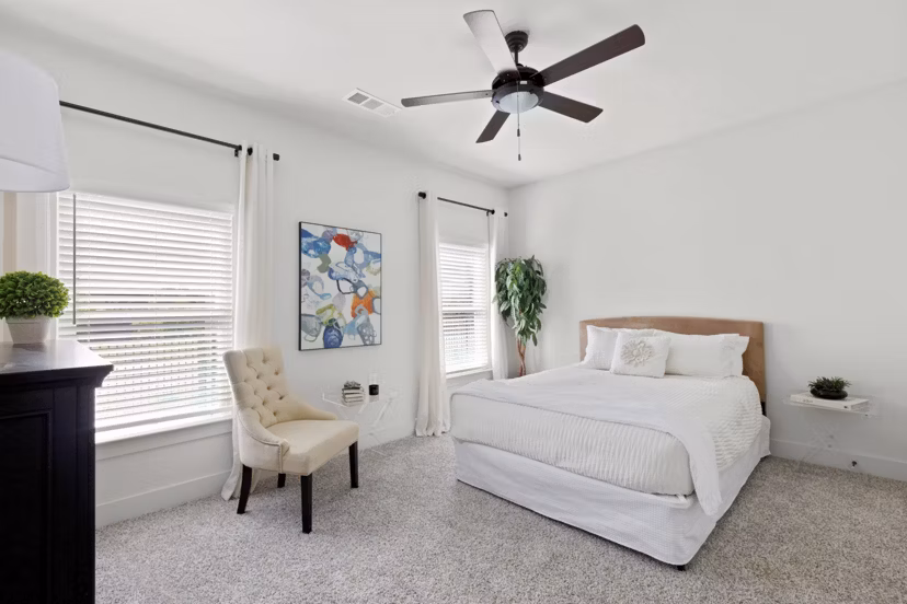 bedroom at Hardy Springs Apartments